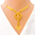 22k-gold-statement-heart-necklace-set