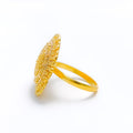 22k-gold-Traditional Paisley Flower Ring