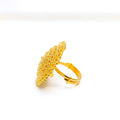 22k-gold-Luxurious Mandala Statement Ring 