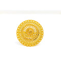 22k-gold-Festive Multi Bead Statement Ring 