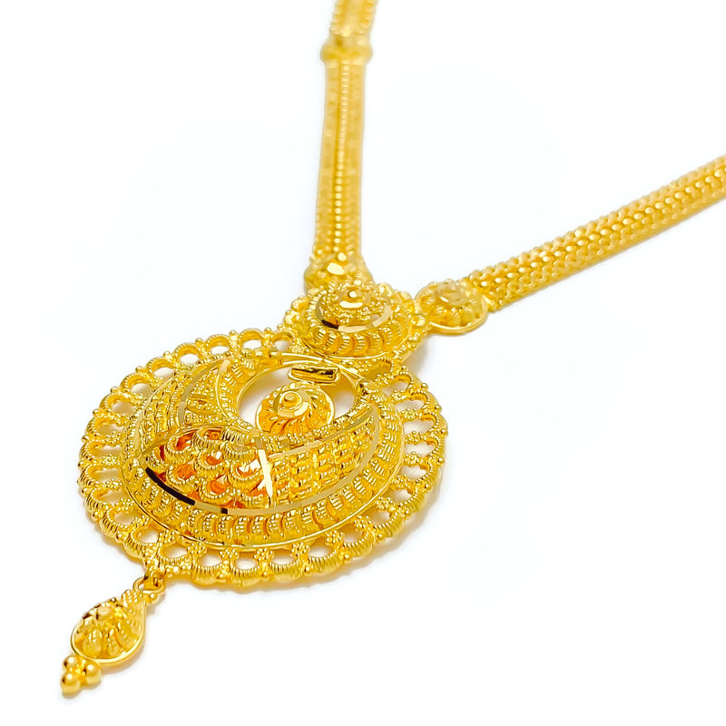 22k-gold-decorative-crescent-long-necklace-set