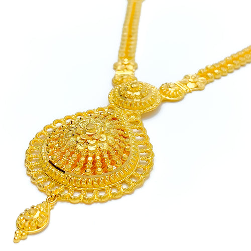 22k-gold-elevated-floral-drop-necklace-set