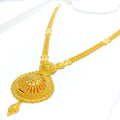 22k-gold-elevated-floral-drop-necklace-set