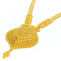 22k-gold-decadent-mandala-inspired-leaf-necklace-set