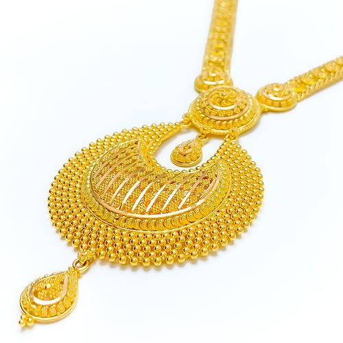 22k-gold-delightful-multi-bead-crescent-necklace-set