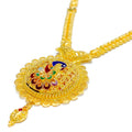 22k-gold-vibrant-netted-peacock-necklace-set