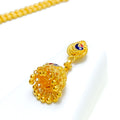 22k-gold-vibrant-netted-peacock-necklace-set