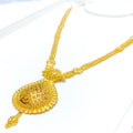 22k-gold-magnificent-mash-motif-drop-necklace-set