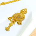 22k-gold-intricate-oval-long-tassel-necklace-set
