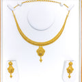Radiant Unique 22k Gold Necklace Set
