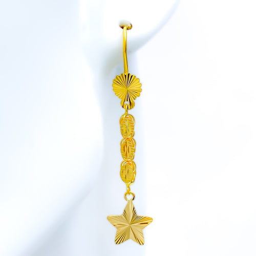 21k-magnificent-star-hanging-earrings