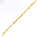 Dazzling Orb 22k Gold Bracelet