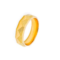 22k-gold-Triangle Accented Fancy Band 