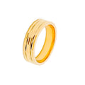 22k-gold-Noble Reflective Gold Band