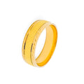 22k-gold-Stylish Dressy Striped Band