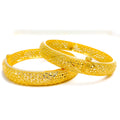 Sophisticated Cutwork Dome Bangles
