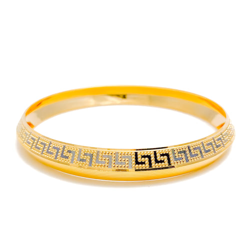 22k-gold-ritzy-two-tone-mens-bangle