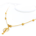 21k-gold-Fancy Dual Halo Necklace 
