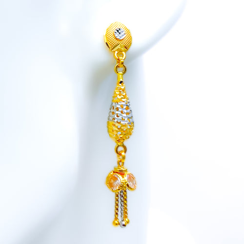 22k-gold-two-tone-tassel-earrings