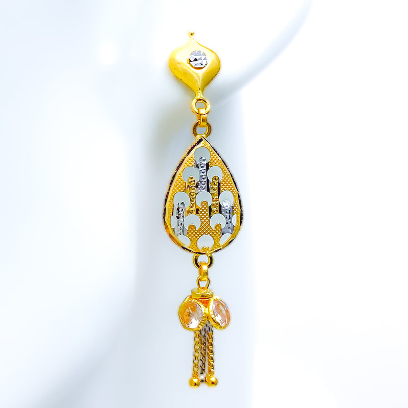 22k-gold-charming-oval-two-tone-earrings