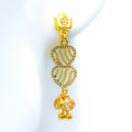 22k-gold-dangling-heart-blush-stone-earrings