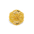 22k-gold-Traditional Dressy Beaded Ring