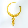 22k-gold-Decorative Three Chain Bali 
