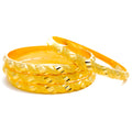 Magnificent Textured Striped Bangles