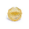 21k-gold-charming-mesh-ring