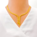 Fancy Delightful Parallel Necklace Set