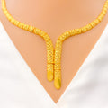 Fancy Delightful Parallel Necklace Set