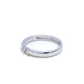 18k-gold-Dainty Delicate White Gold Diamond Ring