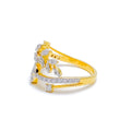18k-gold-Extravagant Diamond Vine Ring 