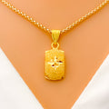 22k-gold-Dapper Light Pendant Set 