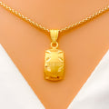 22k-gold-sleek-leaf-pendant-set