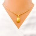 22k-gold-sleek-leaf-pendant-set