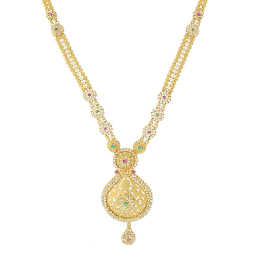 3 PIECE LONG GOLD NECKLACE SET