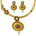 Kundan Hansil Necklace Set