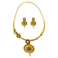 Kundan Hansil Necklace Set