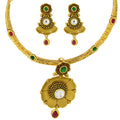 Antique Kundan Necklace Set