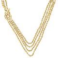 Long Oxidized Kundan Set
