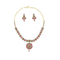 3-PIECE SOUTH STUDDED NECKLACE SET