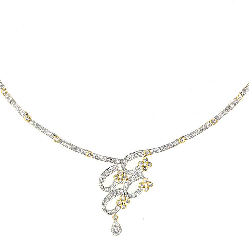 3-PIECE DIAMOND NECKLACE SET