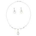 3-PIECE DIAMOND NECKLACE SET