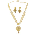 3 Piece Long Oxidized Necklace Set