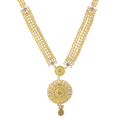 3 Piece Long Oxidized Necklace Set