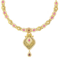 OXIDIZED PARAB NECKLACE SET