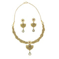 3 Piece Oxidized Kundan Necklace Set