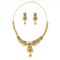 3 Piece Oxidized Necklace Set