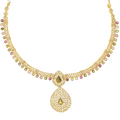 OXIDIZED PARAB NECKLACE SET